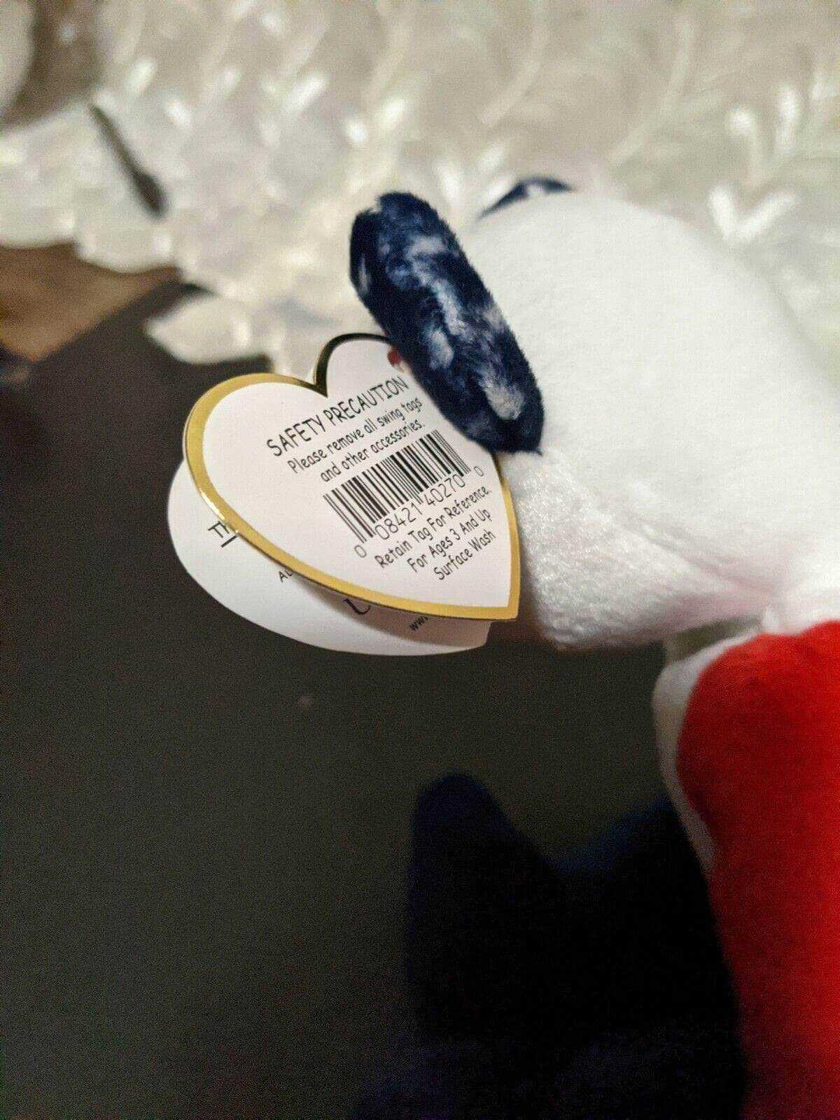TY Beanie Baby - Smash the US Open Tennis Bear 2005 (8.5in) - Vintage Beanies Canada