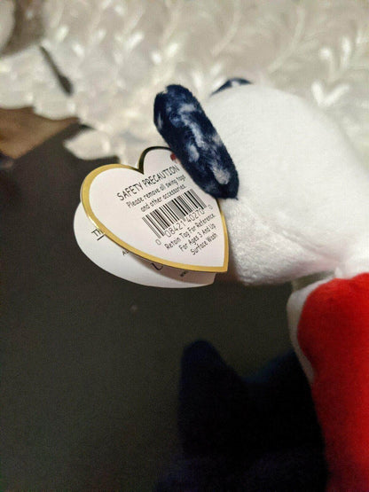 TY Beanie Baby - Smash the US Open Tennis Bear 2005 (8.5in) - Vintage Beanies Canada