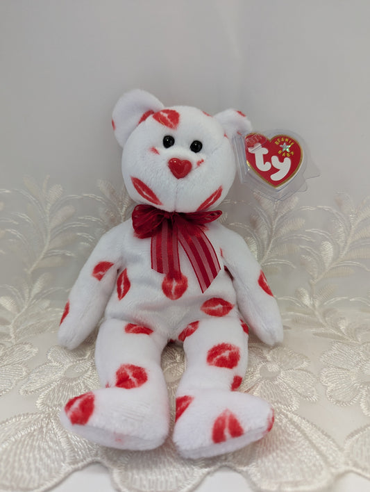 Ty Beanie Baby - Smooch The Bear (8.5in) - Vintage Beanies Canada