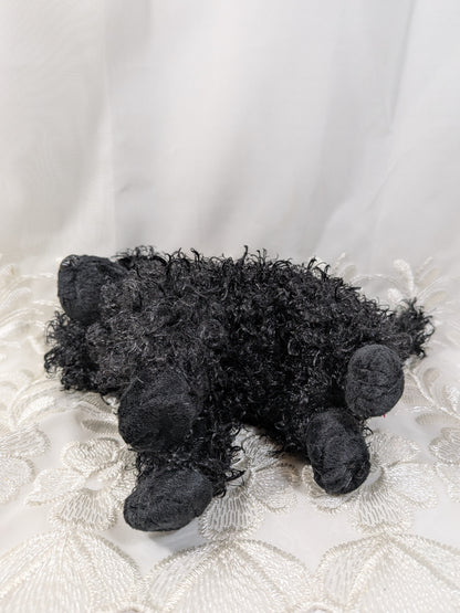 Ty Beanie Baby - Smudges The Black Curly Haired Dog (6in) - Vintage Beanies Canada