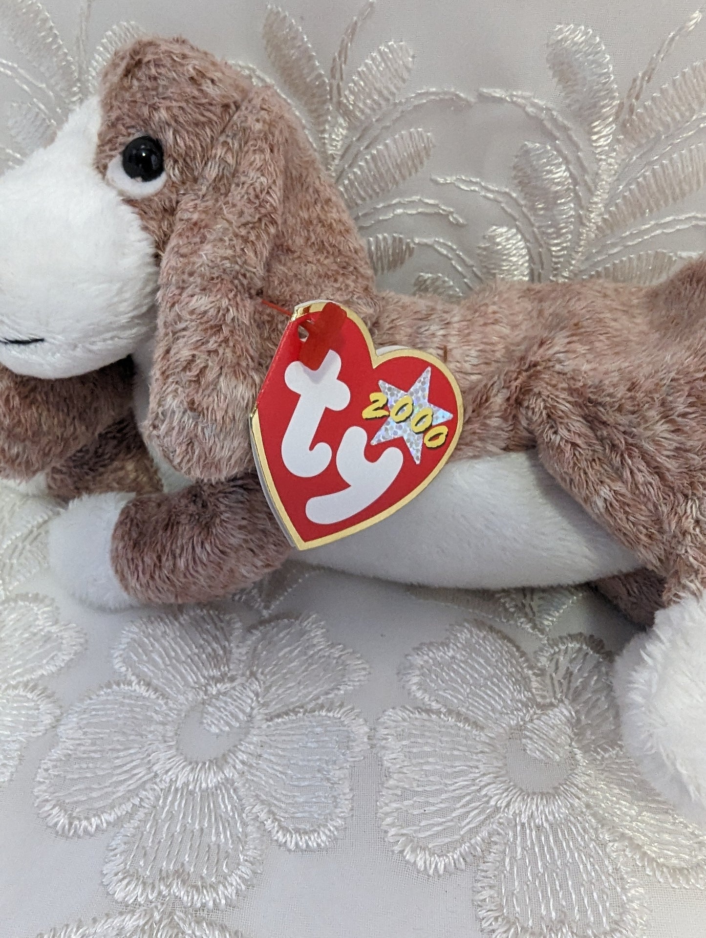 Ty Beanie Baby - Sniffer The Beagle Dog (7in) - Vintage Beanies Canada