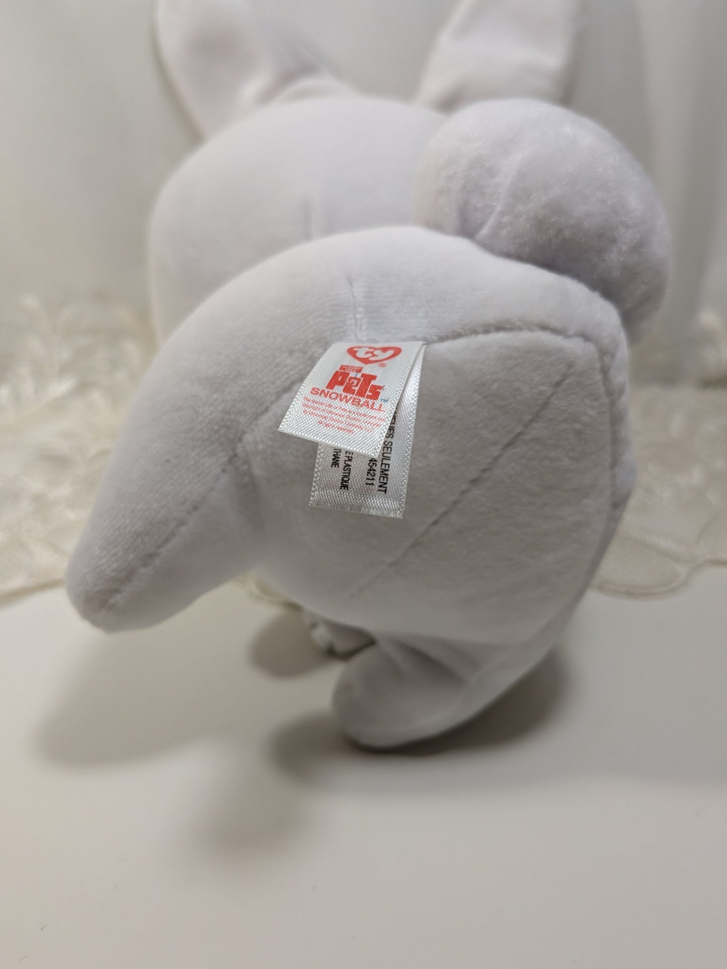 Ty Beanie Baby - Snowball The Bunny From The Secret Life Of Pets Movie (14in) No Tag - Vintage Beanies Canada