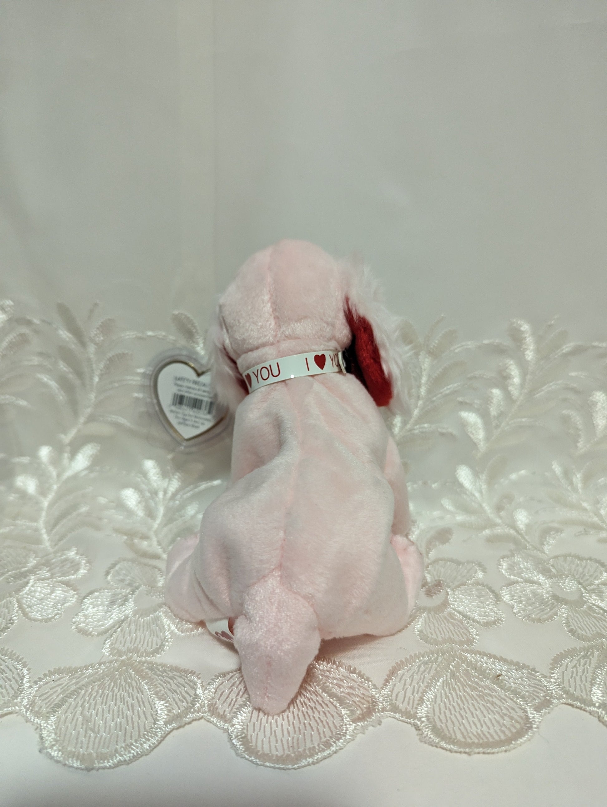 Ty Beanie Baby - Sonnet The Valentine's Day Dog (7in) - Vintage Beanies Canada