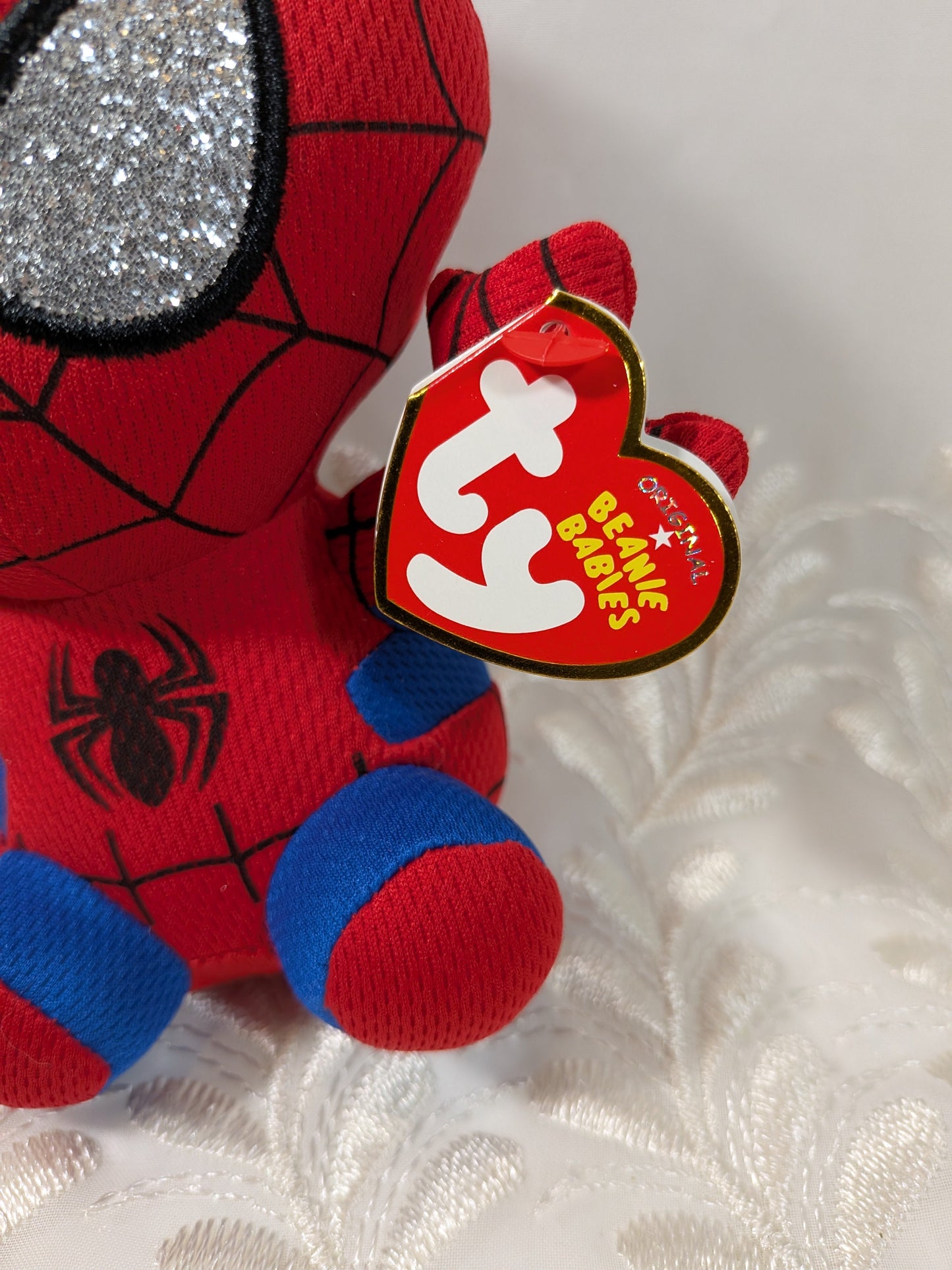 Ty Beanie Baby - Spider - Man from Marvel (6 in) - Vintage Beanies Canada