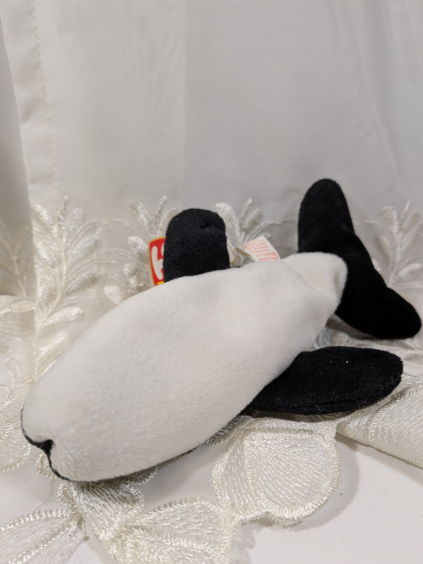 Ty Beanie baby - Splash The Whale (8in) Non - mint Tag - Vintage Beanies Canada