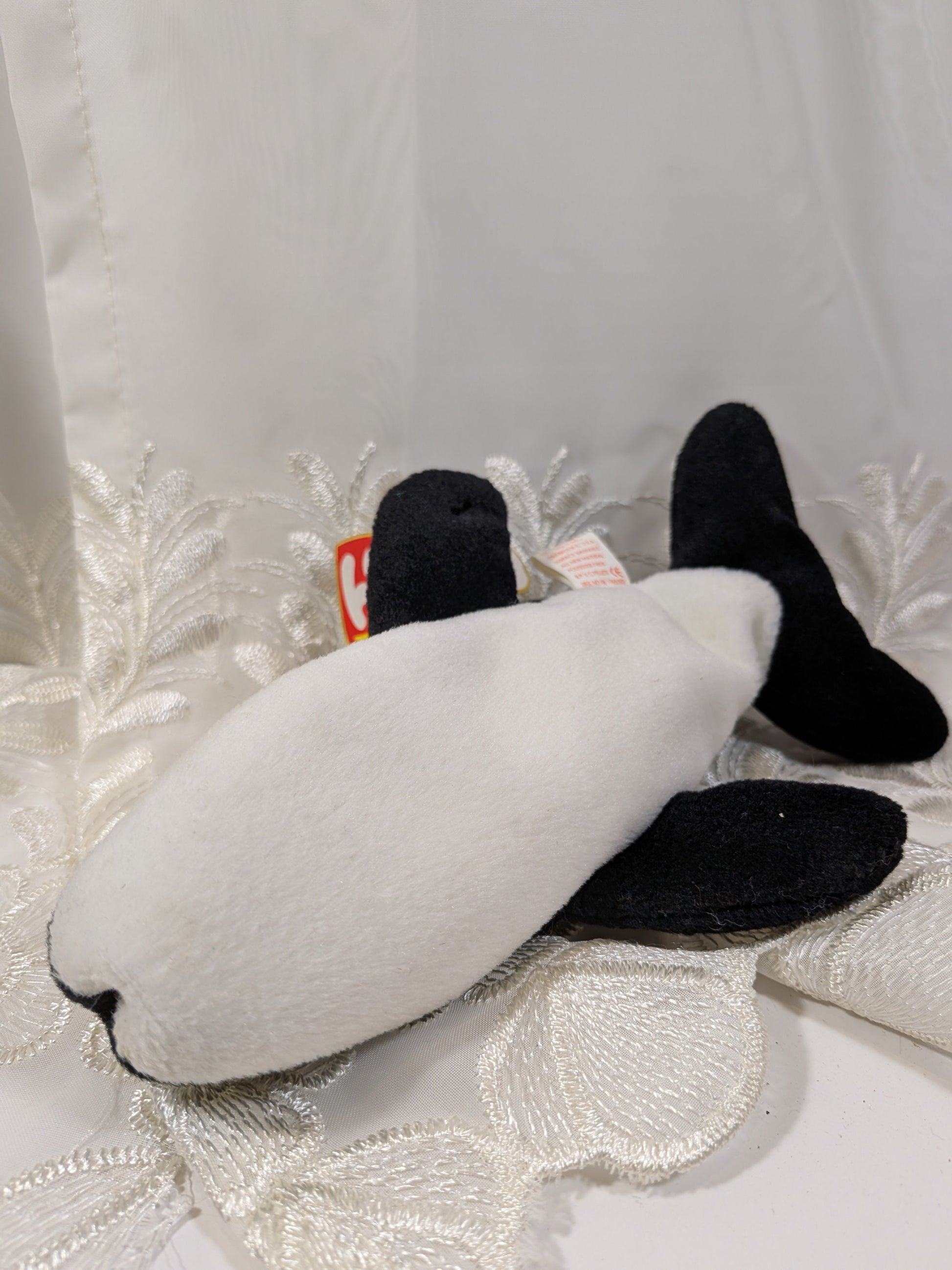 Ty Beanie baby - Splash The Whale (8in) Non - mint Tag - Vintage Beanies Canada