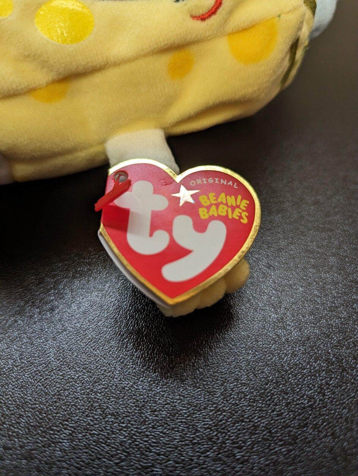 Ty Beanie Baby - SpongeBob Sleighride Dressed Up Like Christmas Reindeer (10in) - Vintage Beanies Canada