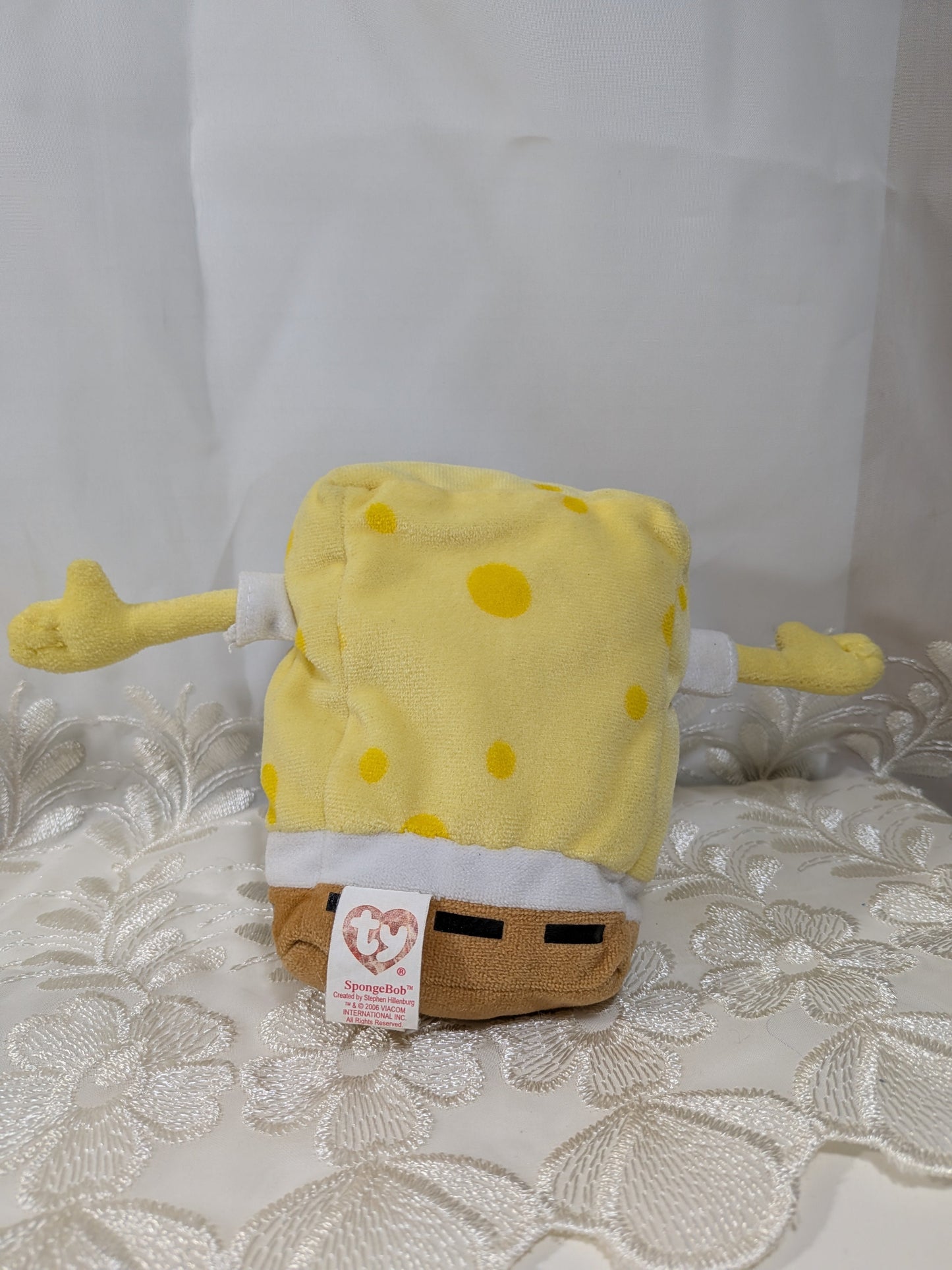 Ty Beanie Baby - SpongeBob SquarePants (8.5in) No tag - Vintage Beanies Canada