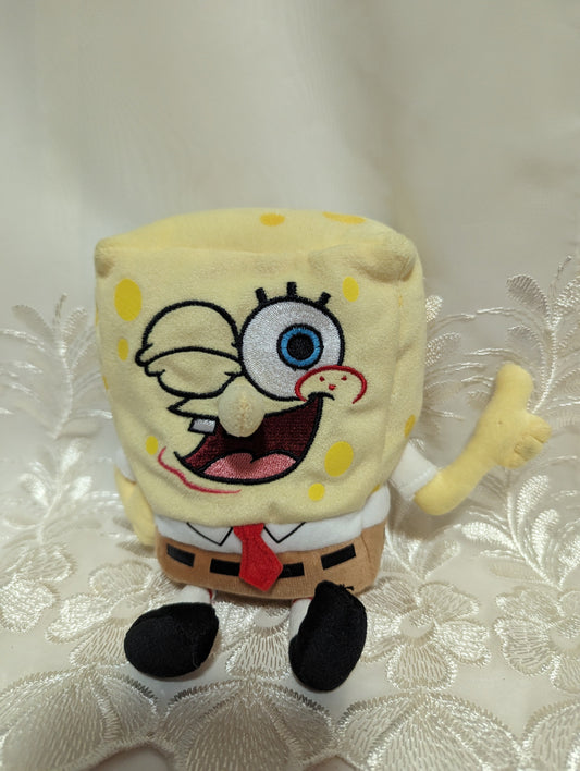 Ty Beanie Baby - SpongeBob thumbs up (8in) No Hang Tag - Vintage Beanies Canada