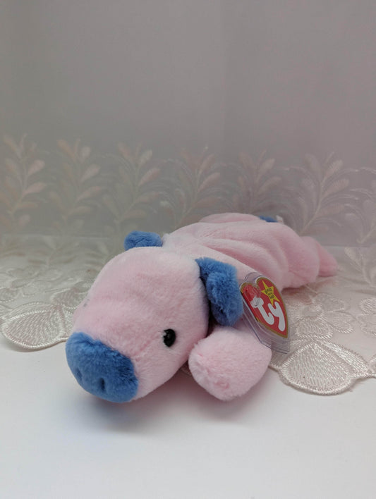 Ty Beanie Baby - Squealer II The Pig - 30th anniversary (8in) - Vintage Beanies Canada