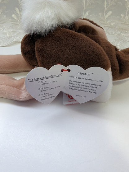 TY Beanie Baby - Stretch the Ostrich (6.5in) - Vintage Beanies Canada