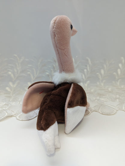 TY Beanie Baby - Stretch the Ostrich (6.5in) - Vintage Beanies Canada