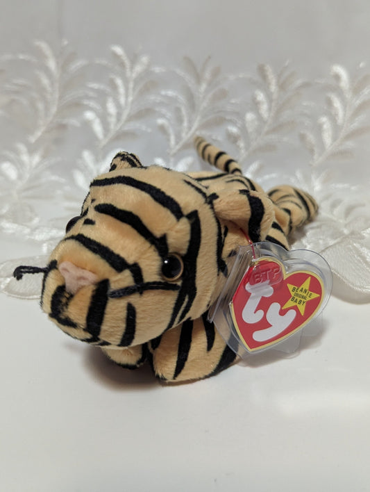Ty Beanie Baby - Stripes The Tiger (8in) - Vintage Beanies Canada