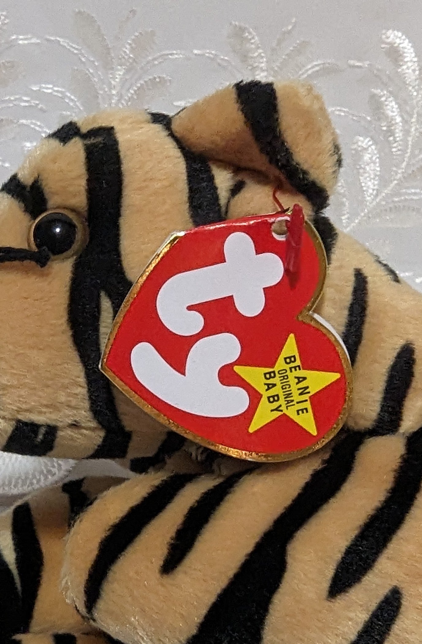 Ty Beanie Baby - Stripes The Tiger (8in) - Vintage Beanies Canada