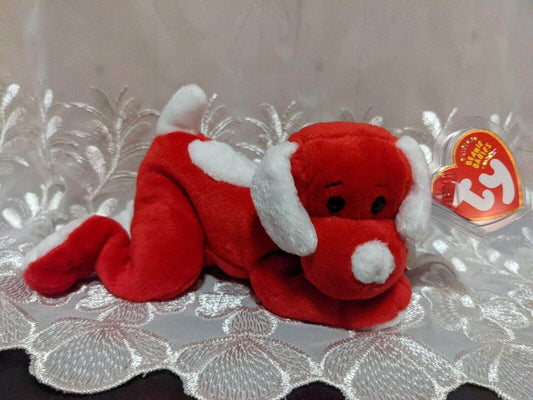 TY Beanie Baby - Sugar Pie the Valentine's Day Puppy Dog (7in) - Vintage Beanies Canada