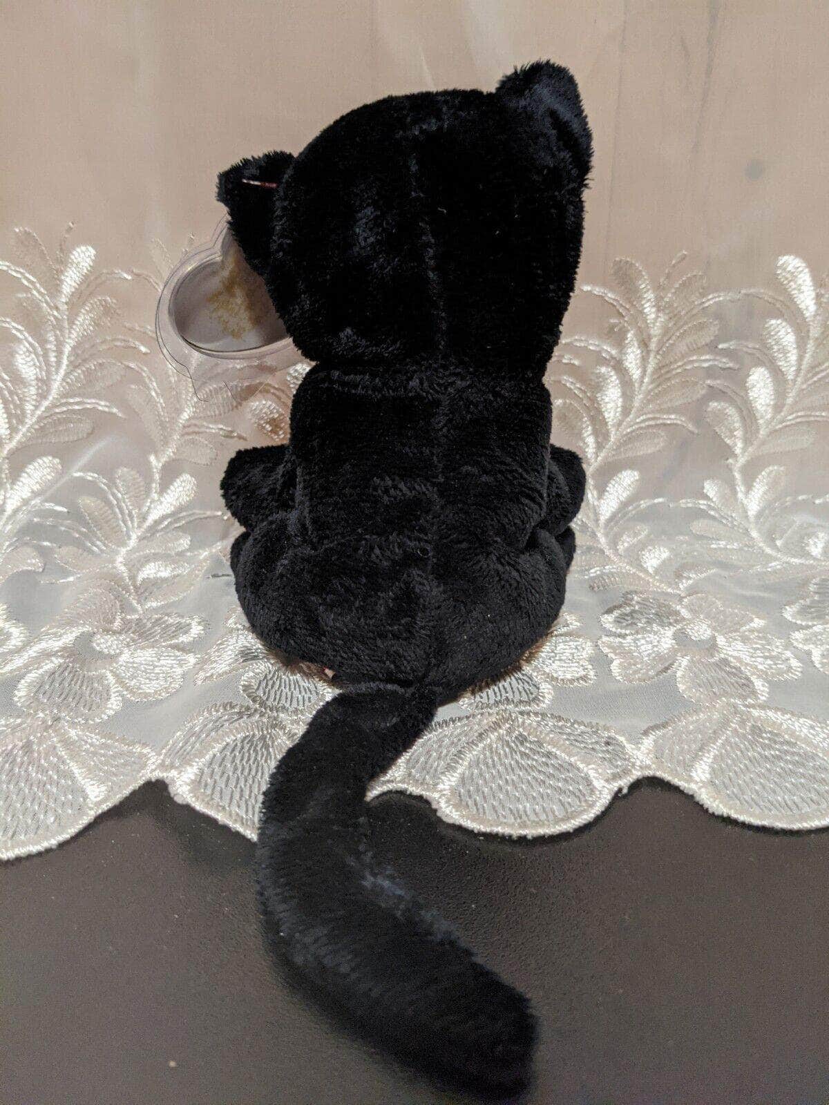 Ty Beanie Baby - Superstition The Halloween Cat With Pumpkin (5in) Near Mint - Vintage Beanies Canada