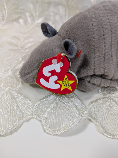 Ty Beanie Baby - Tank The Armadillo (6in) - Vintage Beanies Canada