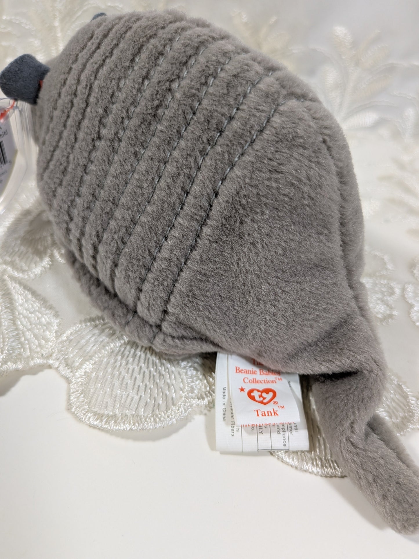 Ty Beanie Baby - Tank The Armadillo (6in) - Vintage Beanies Canada