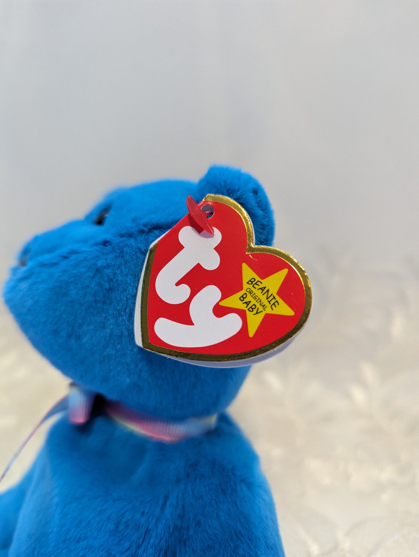 Ty Beanie Baby - Teddy II The Blue Teddy Bear (8in) 30th Anniversary - Vintage Beanies Canada