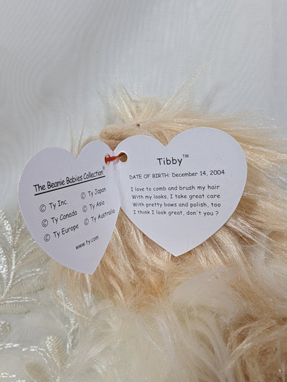 Ty Beanie Baby - Tibby The Shih Tzu Dog (6 in) - Vintage Beanies Canada