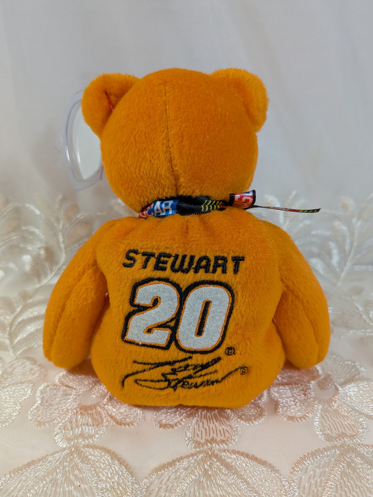 Ty Beanie Baby - Tony Stewart 20 the NASCAR Driver Bear (8.5in) - Vintage Beanies Canada