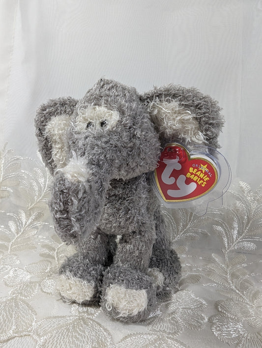 Ty Beanie Baby - Tootoot The Elephant (6in) - Vintage Beanies Canada
