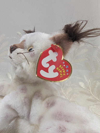 Ty Beanie Baby - Tracks The Lynx (8in) - Vintage Beanies Canada