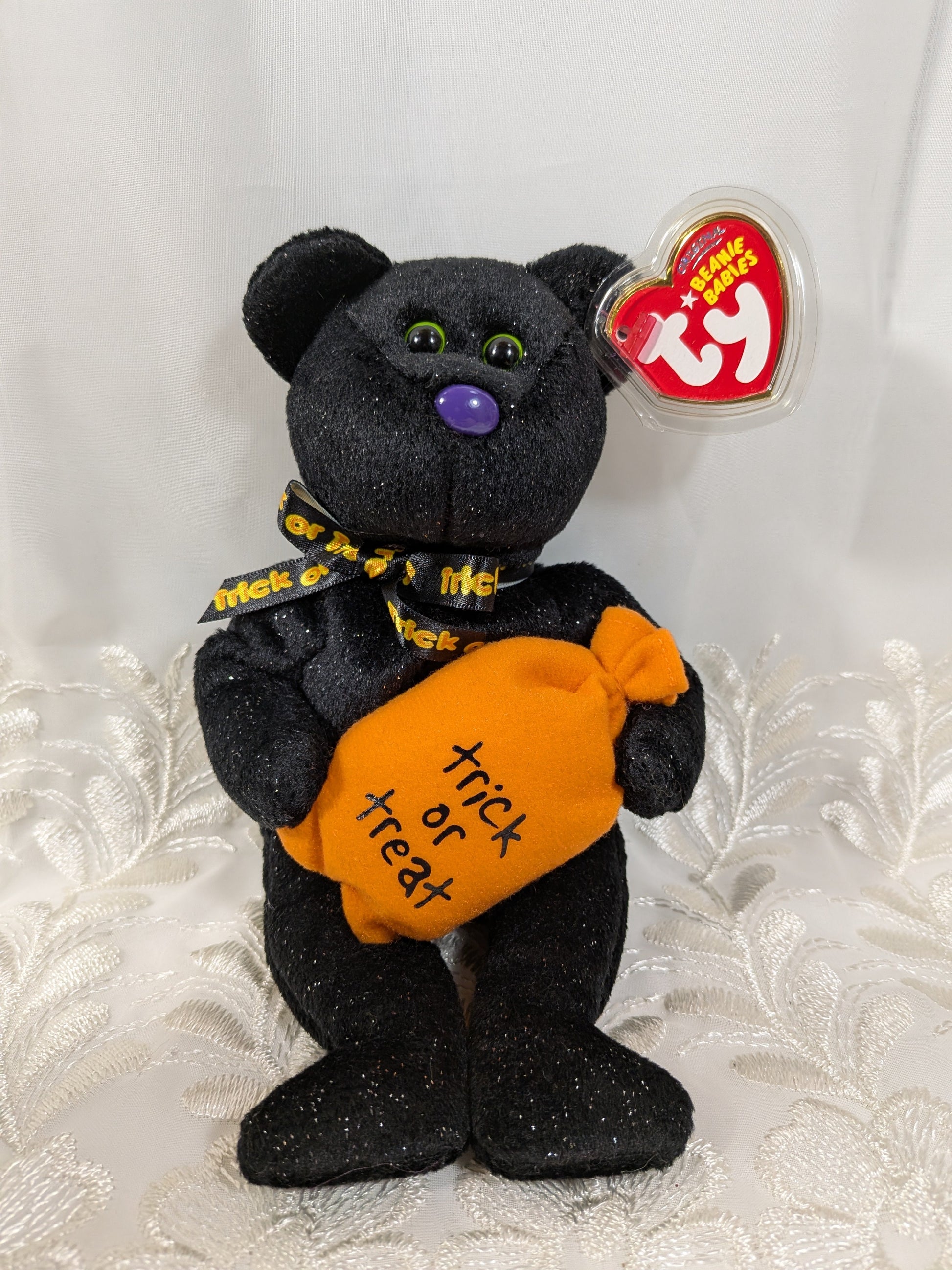 Ty Beanie Baby - Trickster The Halloween Bear (8.5 In) - Vintage Beanies Canada