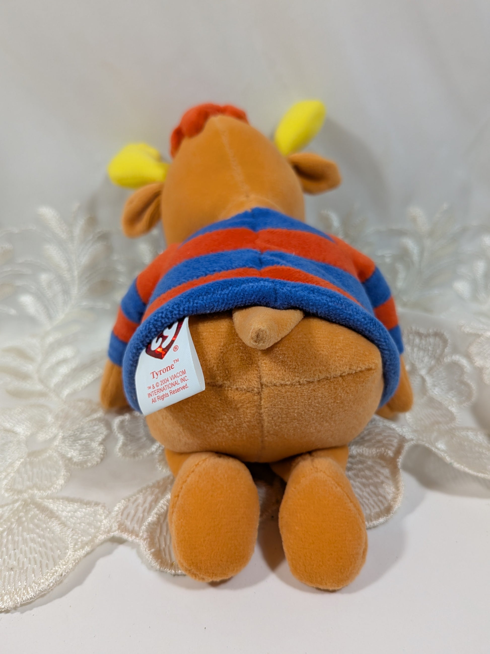 Ty Beanie Baby - Tyrone the moose from the Backyardigans (8in) - Vintage Beanies Canada