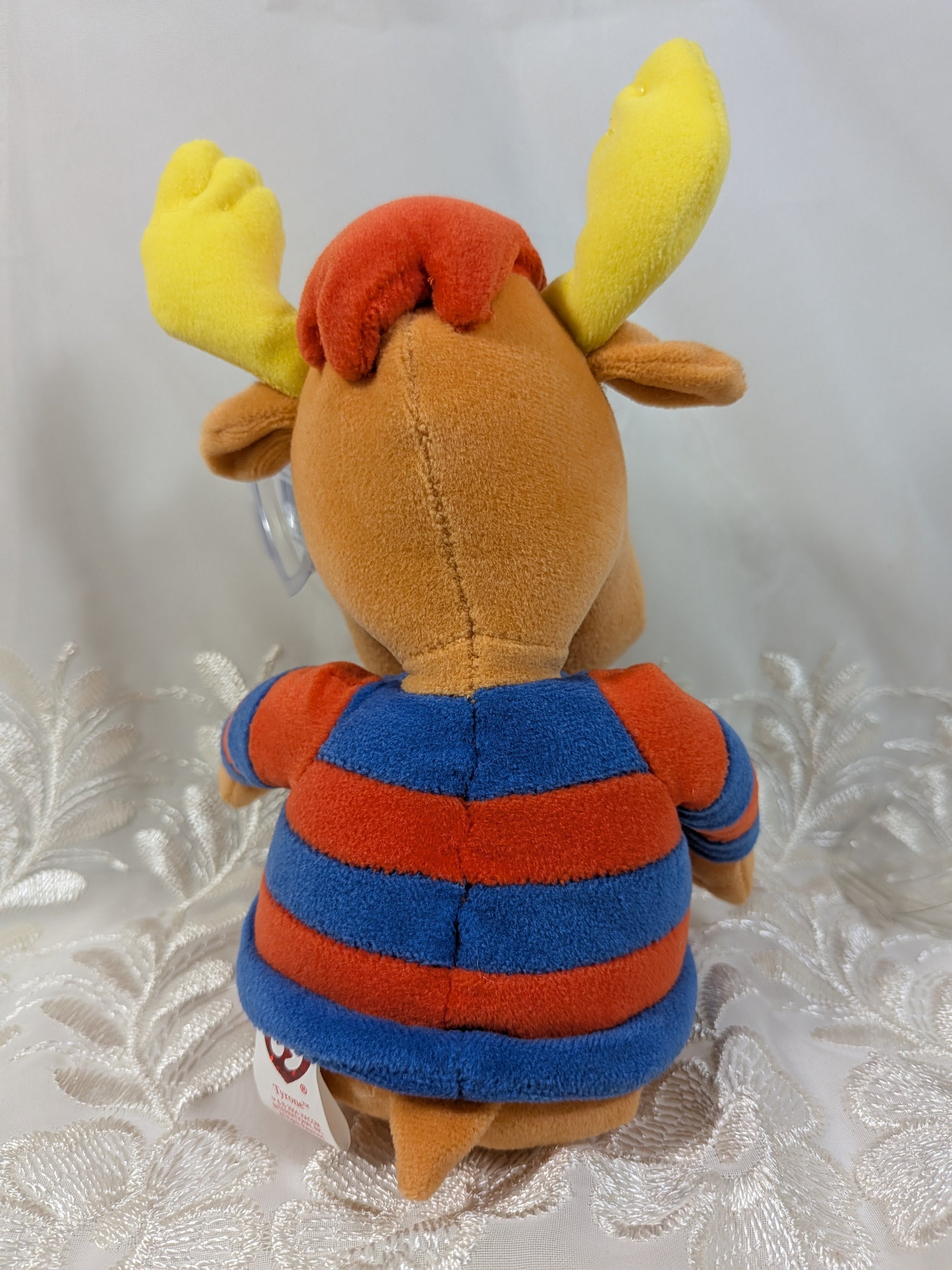 Ty Beanie Baby - Tyrone the moose from the Backyardigans (8in) - Vintage Beanies Canada