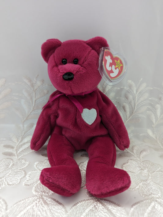 Ty Beanie Baby - Valentina The Bear (8.5in) - Vintage Beanies Canada