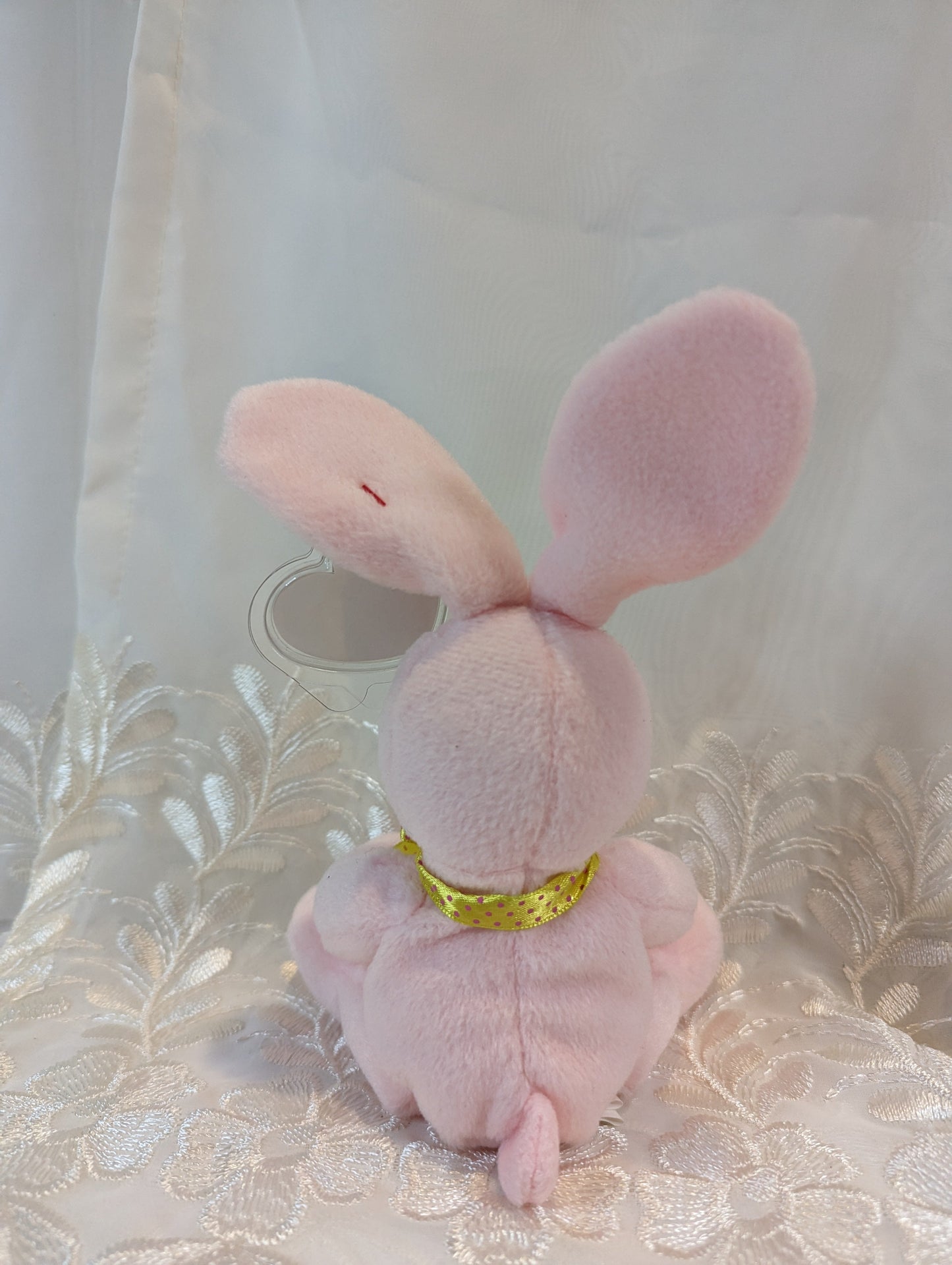 Ty Beanie Baby - Valley The Pink Easter Bunny (6.5in) - Vintage Beanies Canada