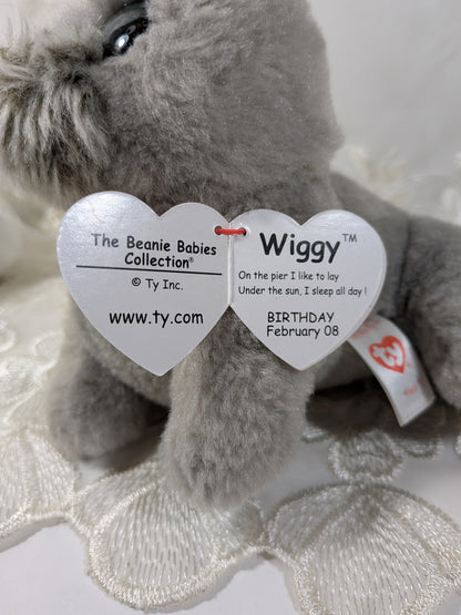 Ty Beanie Baby - Wiggy The Sea Lion (6in) - Vintage Beanies Canada