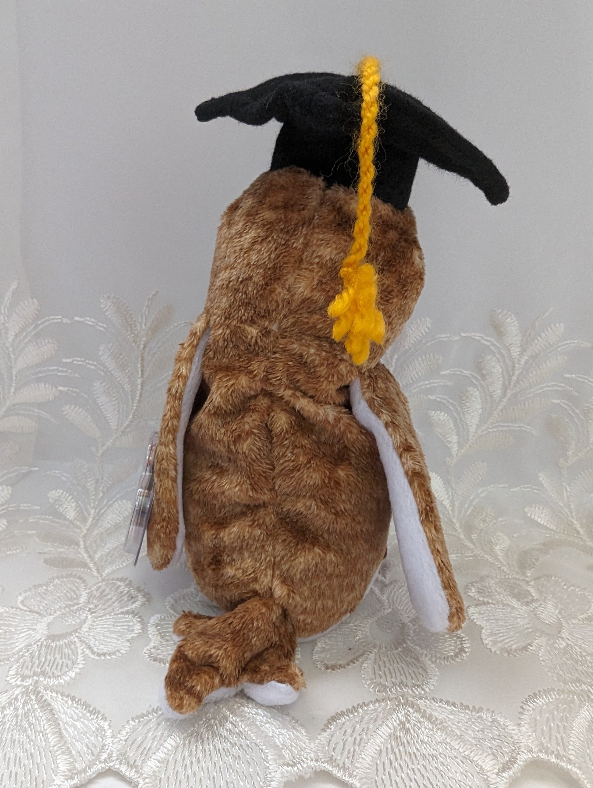 Ty Beanie Baby - Wisest The Owl (7in) - Vintage Beanies Canada