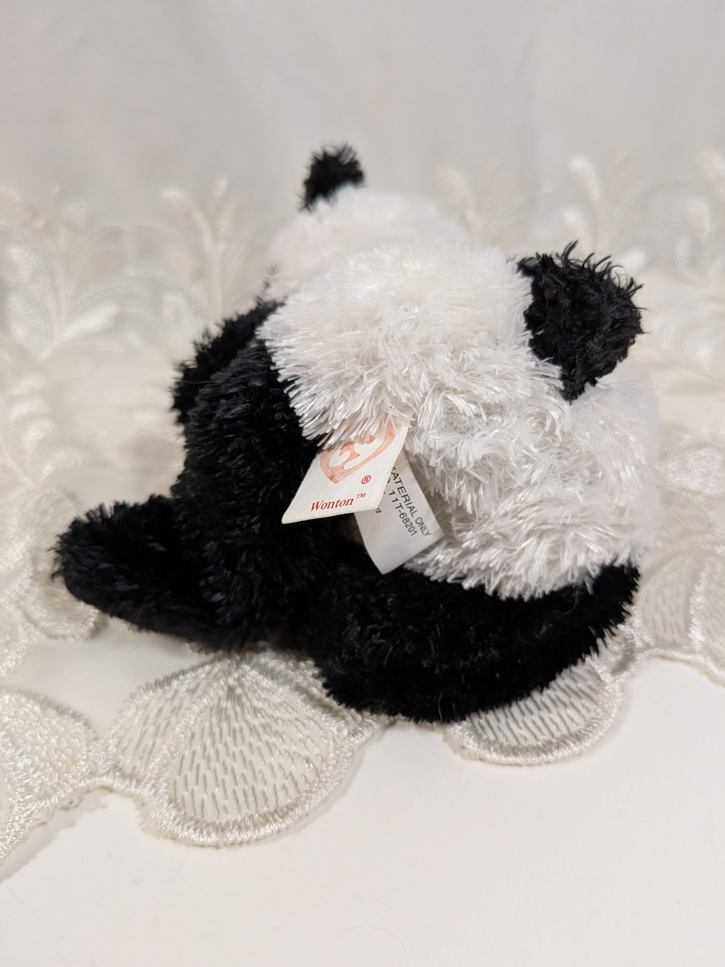 Ty Beanie Baby - Wonton The Panda Bear (5in) No Tag - Vintage Beanies Canada