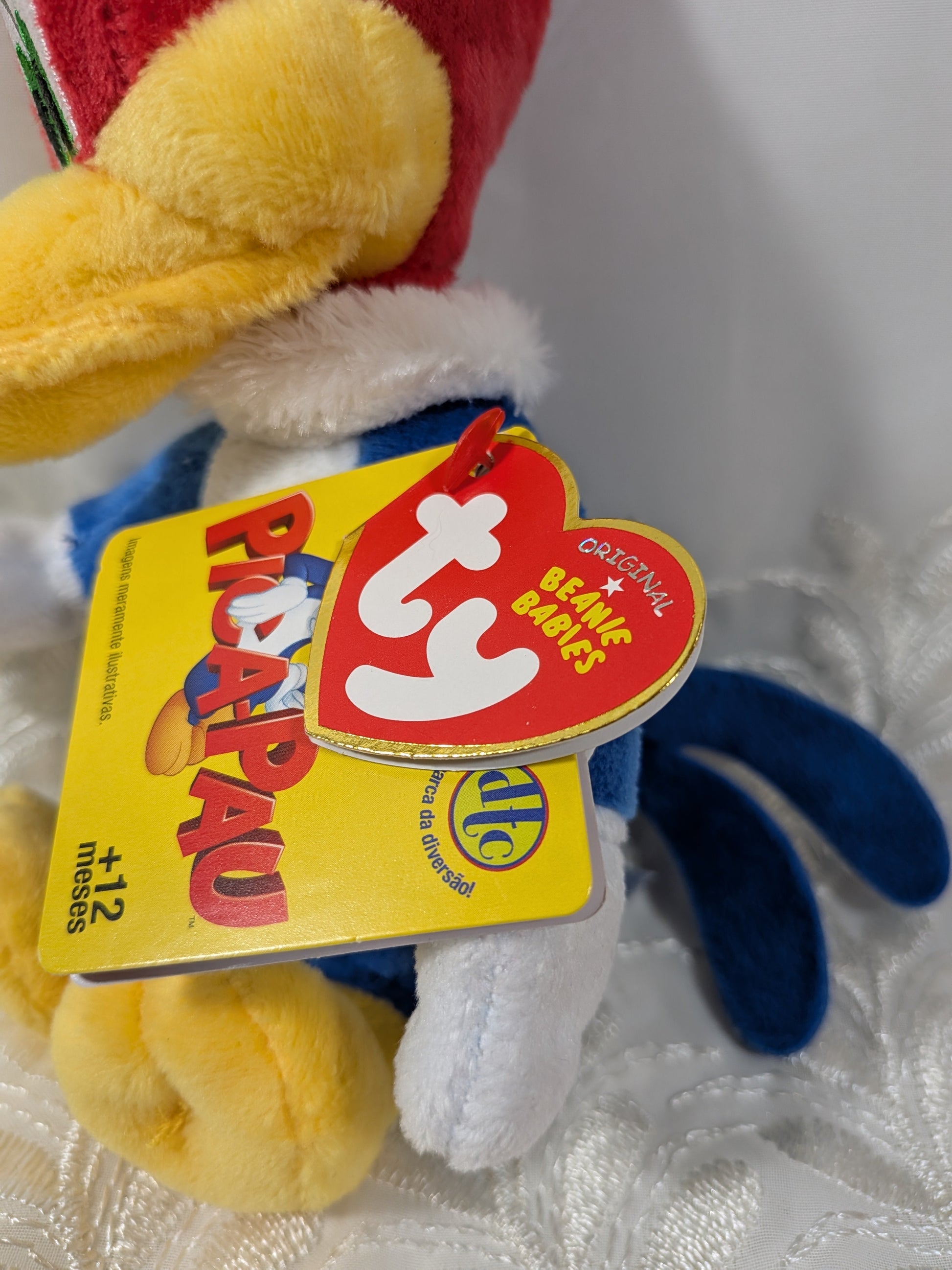 Ty Beanie Baby - Woody Woodpecker the Bird (7in) *Rare* Brazil exclusive - Vintage Beanies Canada