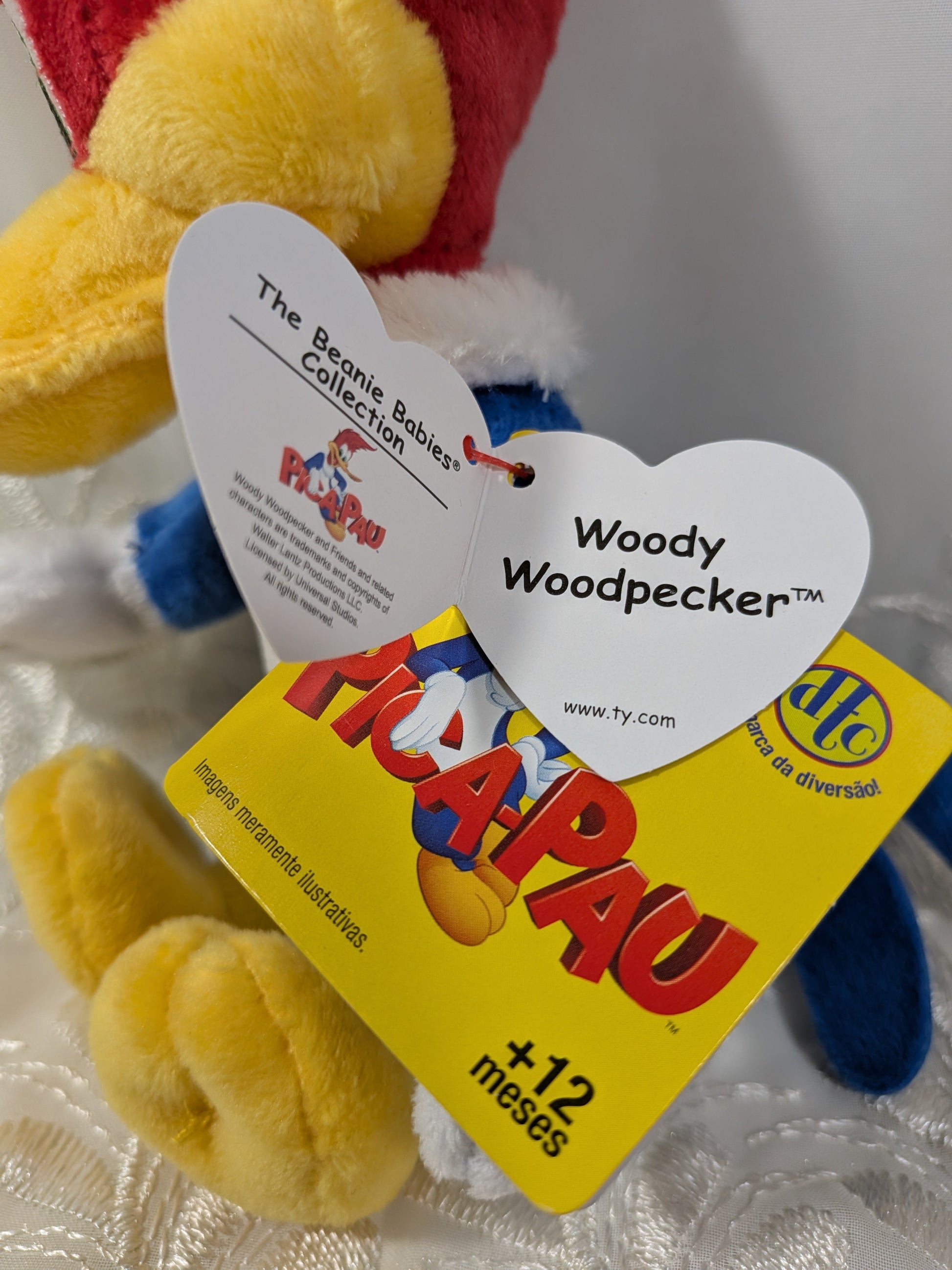 Ty Beanie Baby - Woody Woodpecker the Bird (7in) *Rare* Brazil exclusive - Vintage Beanies Canada
