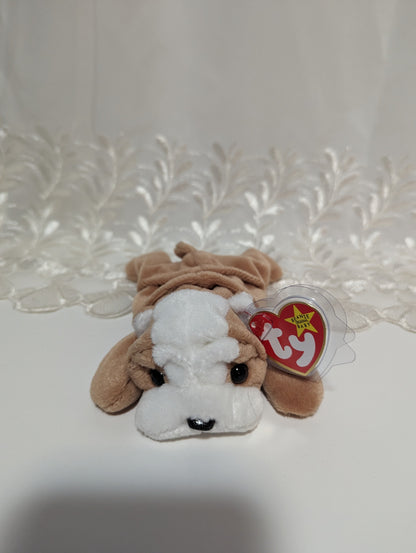 Ty Beanie Baby - Wrinkles The Bulldog (6in) - Vintage Beanies Canada