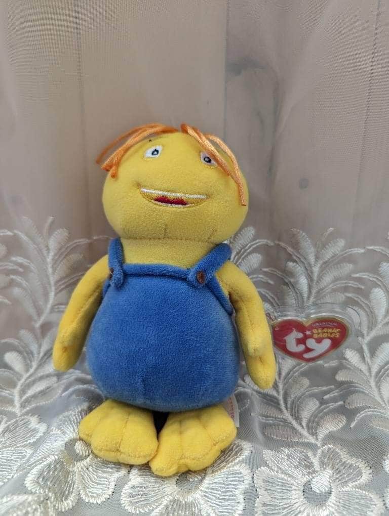 Ty Beanie Baby - Yam Yam The Yellow Boblin From The Tv Show Boblins (6in) - Vintage Beanies Canada
