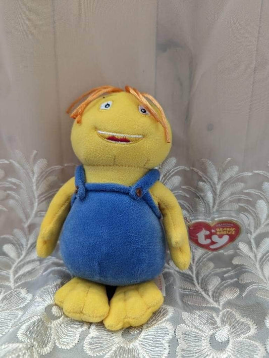 Ty Beanie Baby - Yam Yam The Yellow Boblin From The Tv Show Boblins (6in) - Vintage Beanies Canada