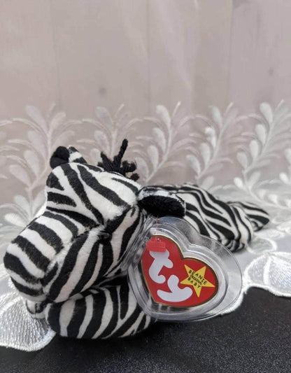 Ty Beanie Baby - Ziggy The Zebra (8in) - Vintage Beanies Canada