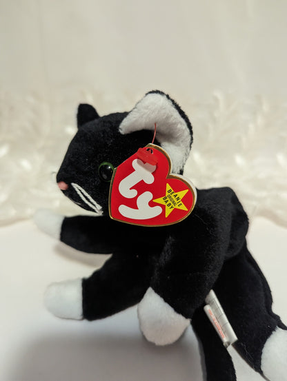 Ty Beanie Baby - Zip The Black Cat (8in) - Vintage Beanies Canada