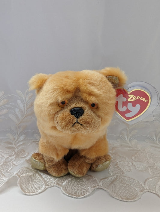 Ty Beanie Baby - Zodiac Dog (7in) - Vintage Beanies Canada