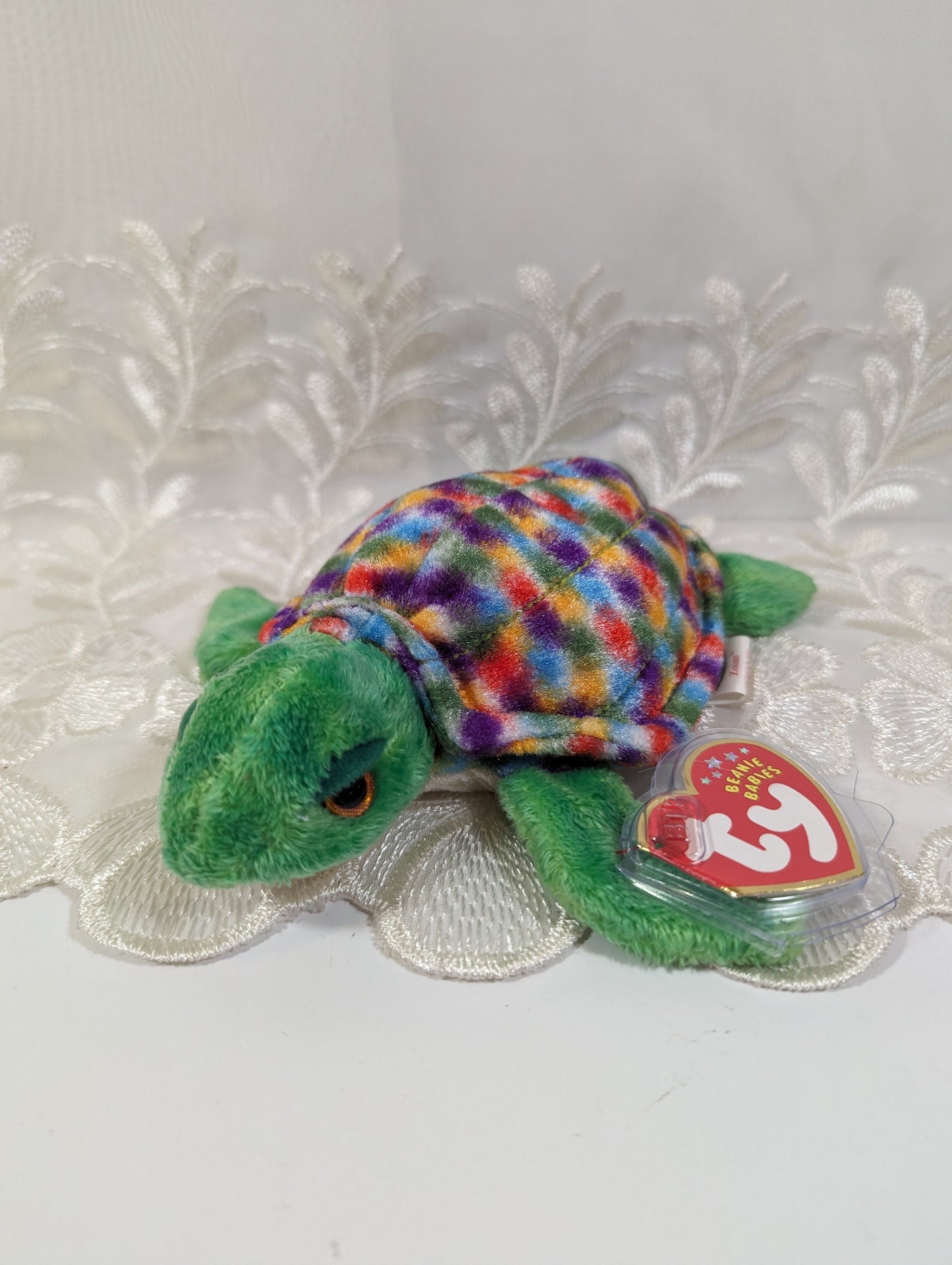 Ty Beanie Baby - Zoom The Sea Turtle (6in) - Vintage Beanies Canada