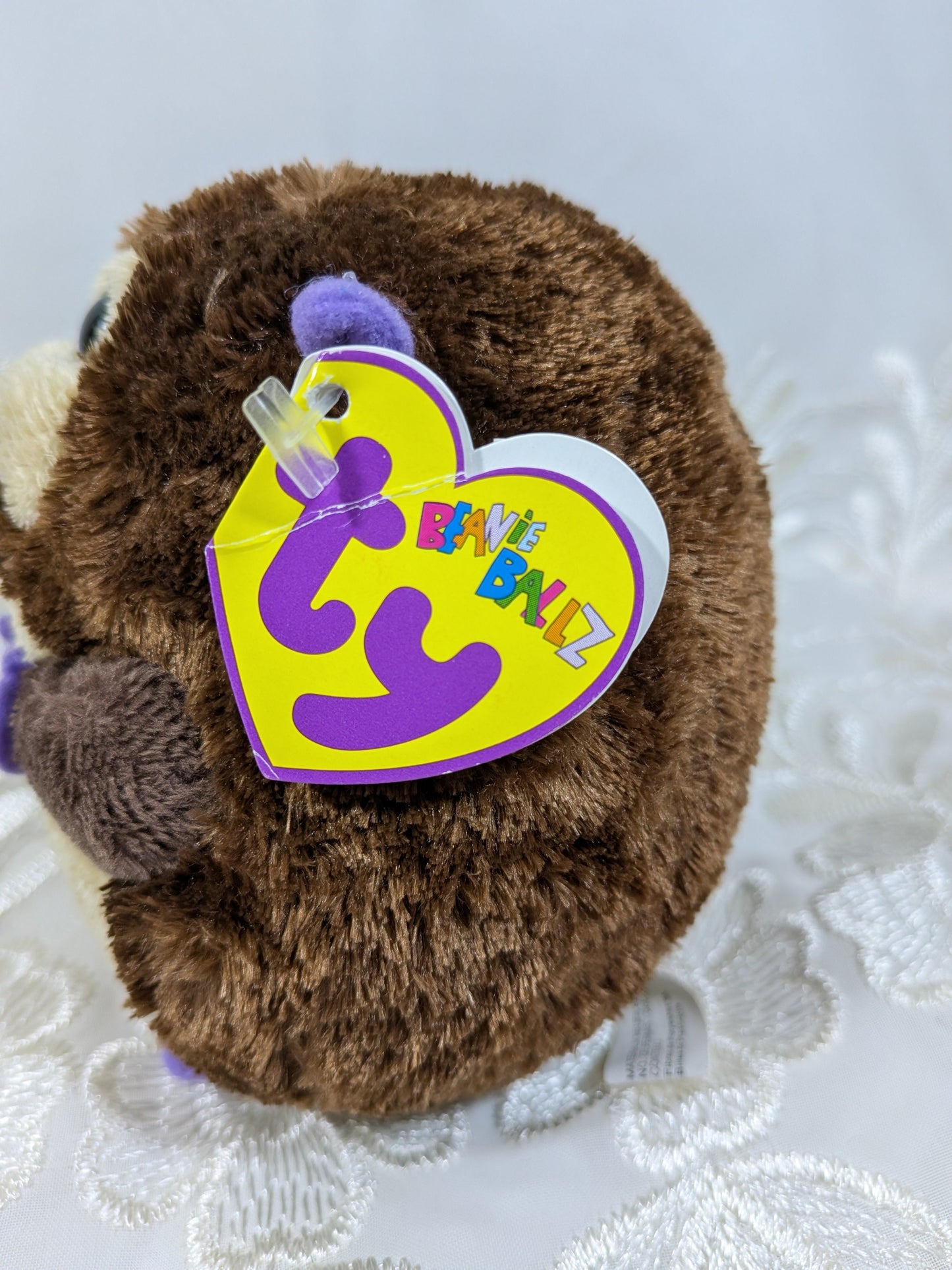 Ty Beanie Ballz - Bananas the monkey (5in) Non - mint Hang Tag - Vintage Beanies Canada