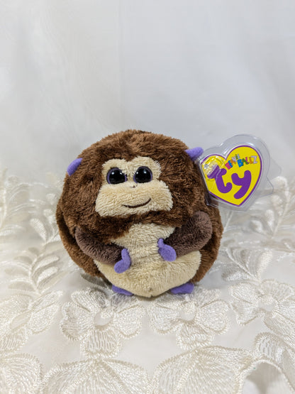 Ty Beanie Ballz - Bananas the monkey (5in) Non - mint Hang Tag - Vintage Beanies Canada