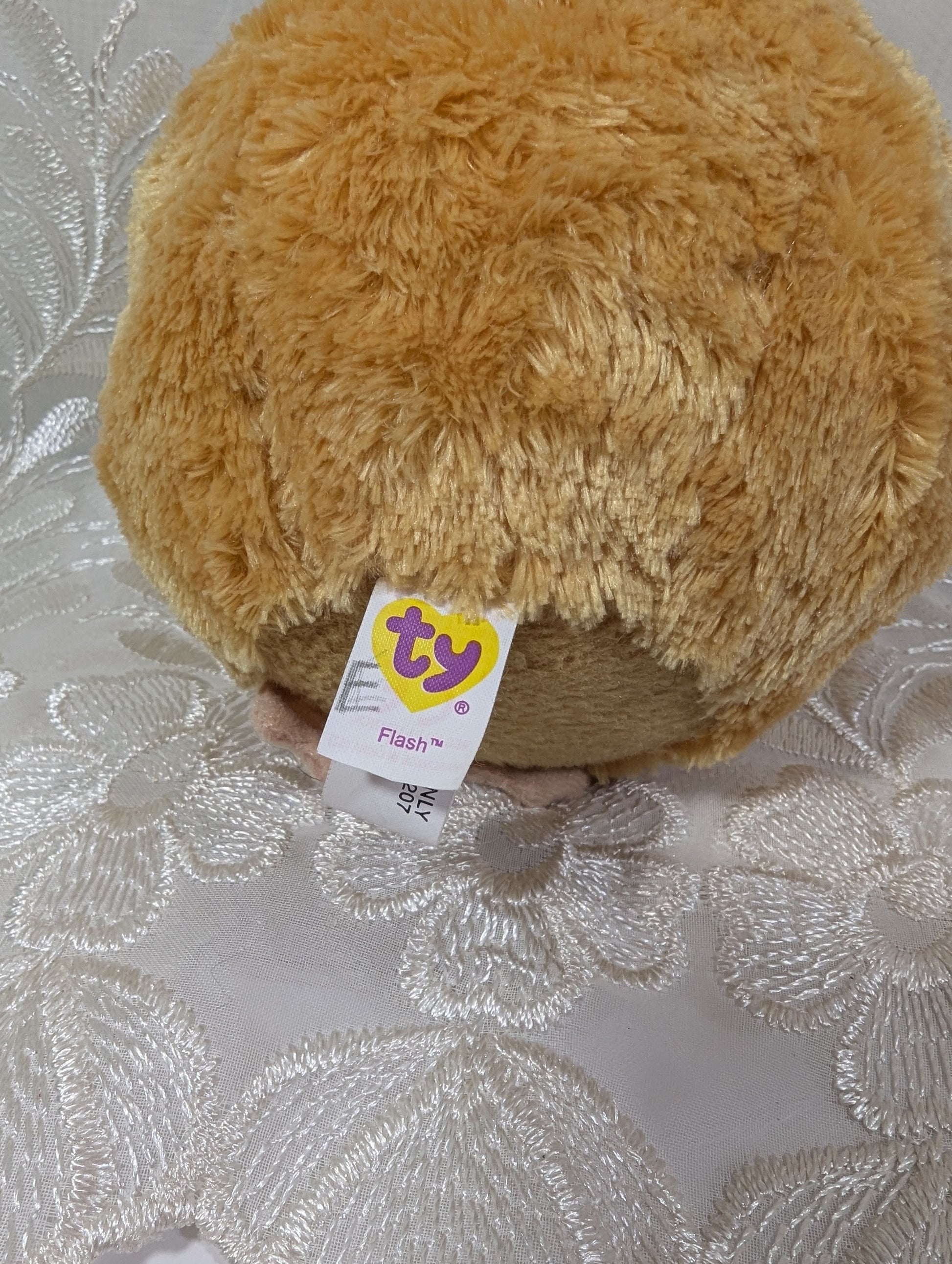 Ty Beanie Ballz - Flash the Hamster (5 in) No Tag - Vintage Beanies Canada