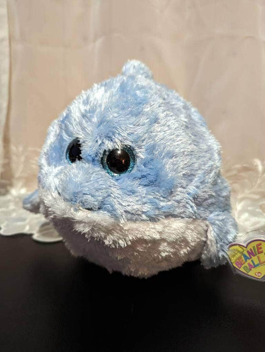 Ty Beanie Ballz - Laguna The Dolphin (9in) Medium Version - Vintage Beanies Canada