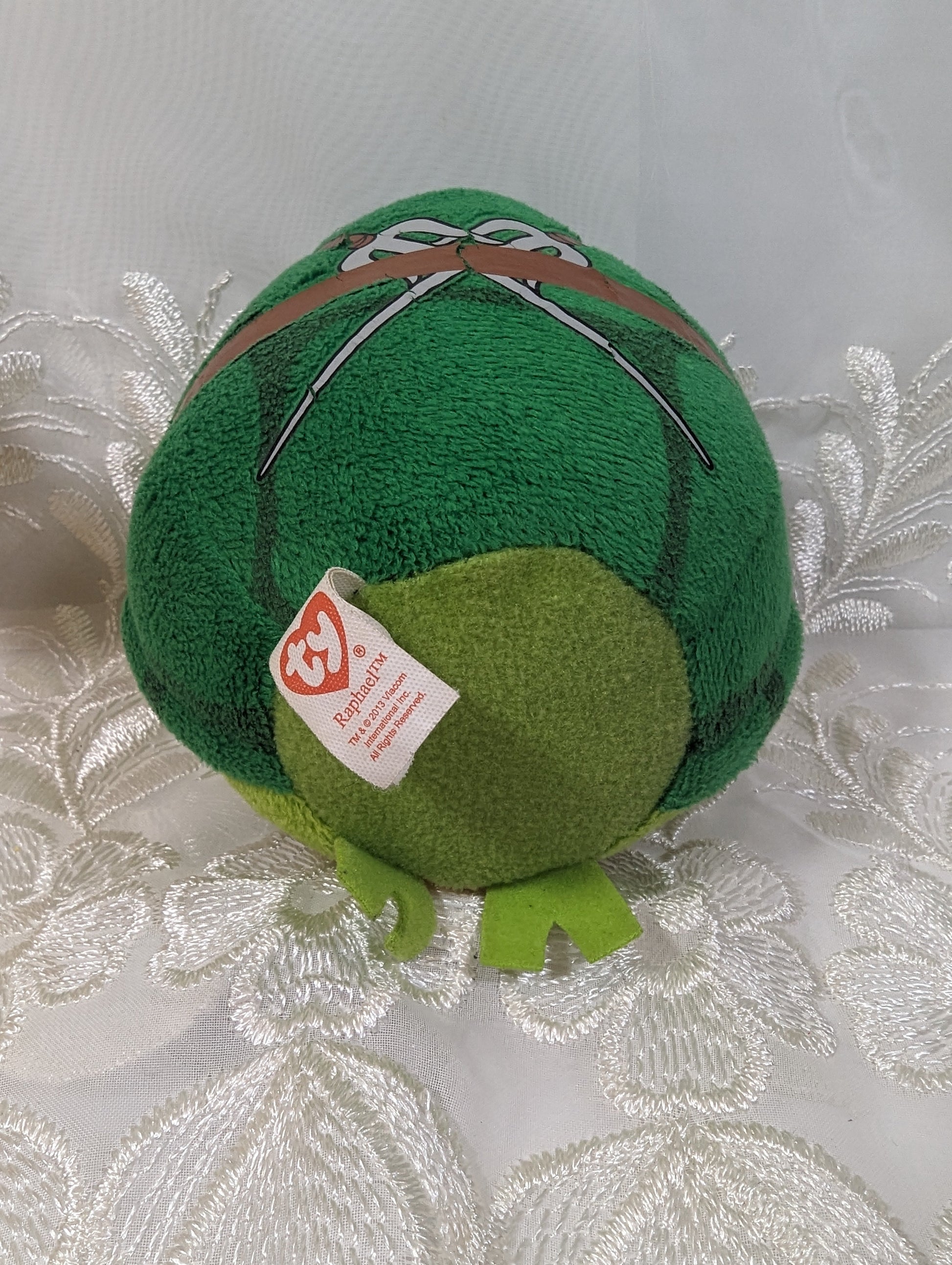 Ty Beanie Ballz - Raphael from the Teenage Mutant Ninja Turtles (5 in) No Tag - Vintage Beanies Canada
