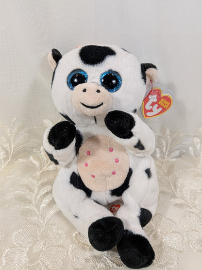 Ty Beanie Bellies - Herdly The Cow (8in) *See Photos And Description* - Vintage Beanies Canada